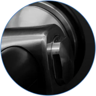 Rubinetto professionale Rubinox in acciaio inox atossico, sicuro e conforme alle normative per contatto con acqua e alimenti.