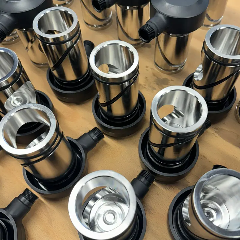 Rubinetto igienico in acciaio inox per ambienti professionali certificati.